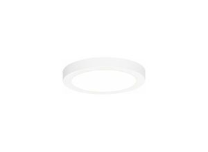 8718881134968 - Einbau- oder Aufbaustrahler weiß 18 cm inkl led 3 Stufen dimmbar bis warm - Trans - Weiß