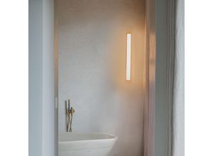 8718881135804 - Badezimmer Wandleuchte Messing 62 cm inkl LED IP44 - Cascada - Gold Messing