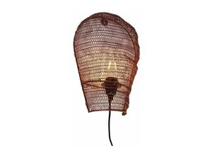 8718881138287 - Orientalische Wandlampe Bronze 35 cm - Nidum - Bronze