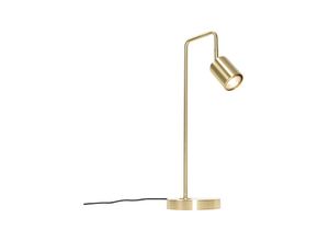 8718881141836 - Qazqa - Moderne Tischlampe Messing verstellbar - Java - Gold Messing