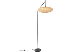 8718881143618 - Orientalische Stehlampe Bambus - Ostrava - Naturel