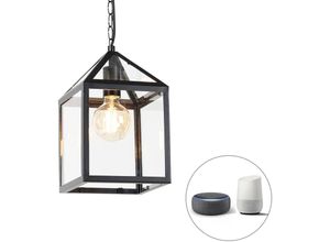 8718881144950 - Qazqa - Smarte Outdoor-Hängelampe schwarz IP23 inkl Wifi G95 - Amsterdam - Schwarz 8718881144950 - Qazqa - Smarte Outdoor-Hängelampe schwarz IP23 inkl Wifi G95 - Amsterdam - Schwarz