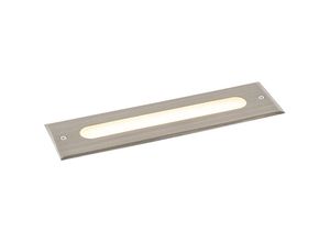 8718881151910 - Qazqa - Moderner Bodenstrahler Stahl 30 cm inkl led IP65 - Eline - Stahl