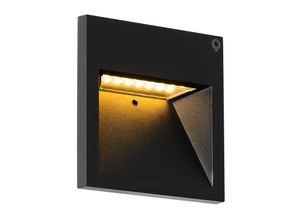 8718881152559 - Qazqa - Moderne Wandleuchte schwarz inkl led - Gem 2 - Schwarz