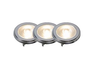 8718881154171 - Luedd - Set mit 3 G53 dimmbaren AR111 LED-Lampen 9W 650LM 3000K