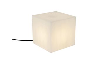 8718881160264 - Moderne Außenleuchte weiß 30 cm quadratisch IP44 - Nura - Weiß