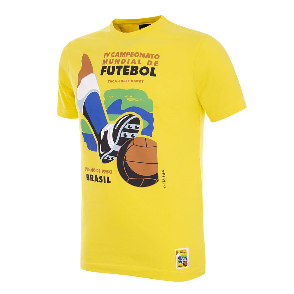 8718912116499 - T-Shirt Brasilien Coupe du monde 1950