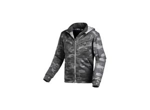 8718913095168 - Motorradjacke District Grau Print