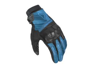 8718913098664 - Motorradhandschuhe Attila RTX Blau-Schwarz