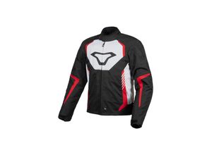 8718913102149 - Motorradjacke Tazar Schwarz-Rot