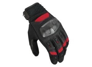 8718913112636 - Rime Motorradhandschuhe - Schwarz Rot - L - unisex