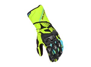 8718913113862 - Motorradhandschuhe Power Track Gelb-Schwarz