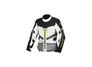 8718913117068 - Motorradjacke Domane Hellgrau-Grau-Fluo Gelb