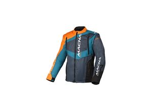 8718913135659 - Motorradjacke Crest Orange-Grau-Blau