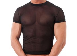 8718924223956 - Transparentes T-Shirt aus Mesh