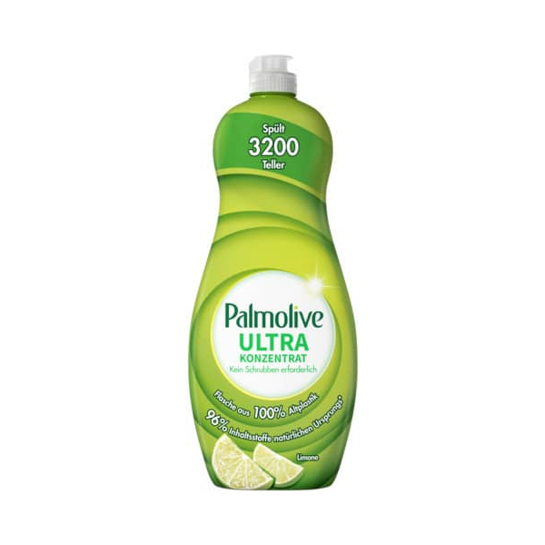 8718951512696 - Handgeschirrspülmittel Ultra Konzentrat mit Limonenduft zu 96 % natürliche Inhaltsstoffe in Flasche aus 100 % Altplastik 750 ml