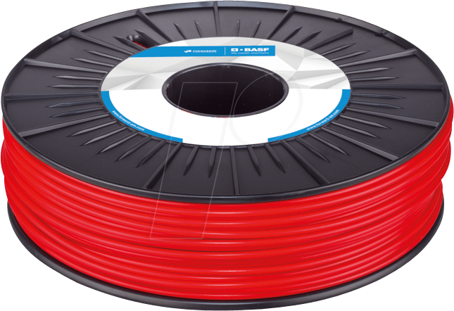 8718969921107 - BASFU 21107 - ABS Filament - rot - 175 mm - 750 g