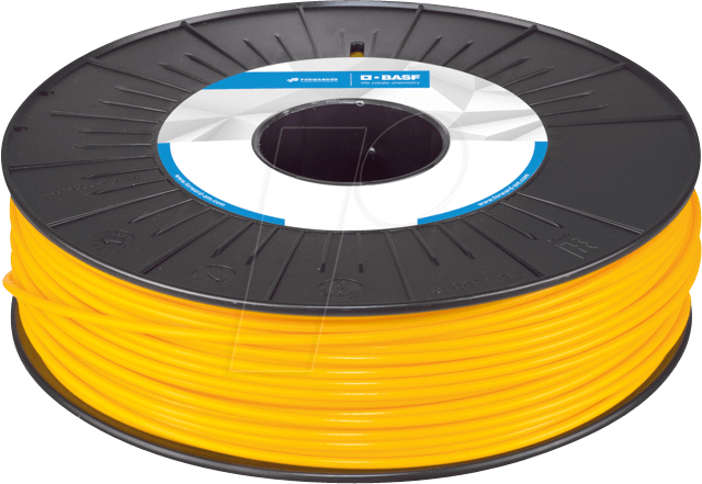 8718969921176 - ABS-0106B075 ABS YELLOW Filament ABS 285 mm 750 g Gelb 1 St