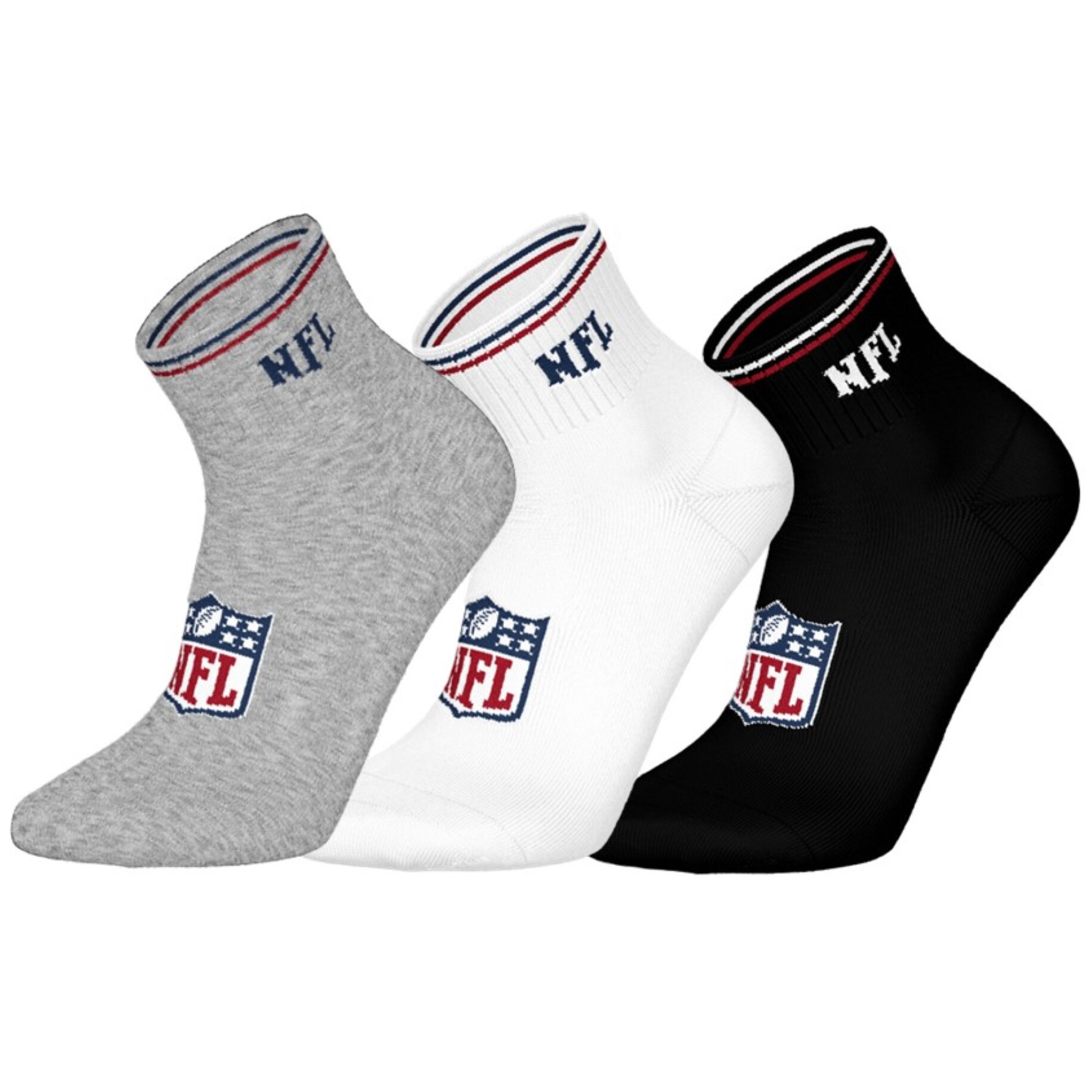 8718984023534 - Socken NFL Quarter (x3)