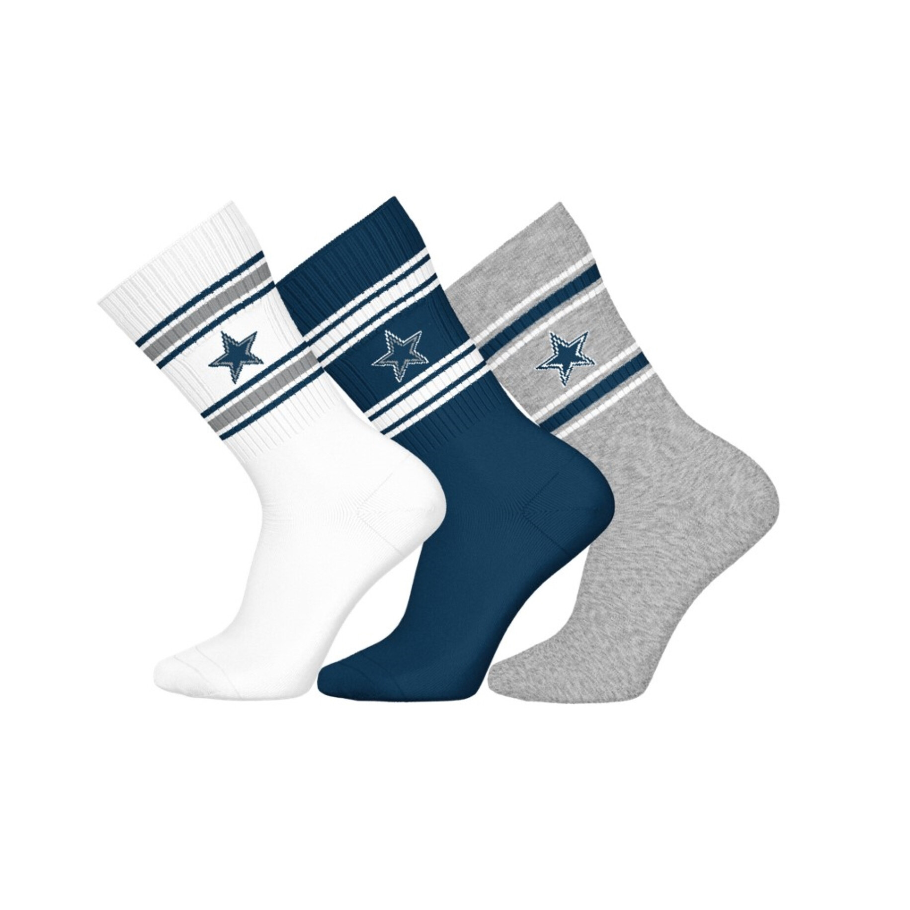 8718984024869 - Socken Dallas Cowboys (x3)