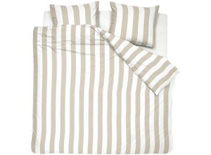 8719002192331 - Bettwäsche CINDERELLA Jacky Gr B L 200 cm x 200 cm (1 St) B L 80 cm x 80 cm (2 St) Renforcé beige (naturell) Renforcé-Bettwäsche mit Blockstreifen 8719002192331 - Bettwäsche CINDERELLA Jacky Gr B L 200 cm x 200 cm (1 St) B L 80 cm x 80 cm (2 St) Renforcé beige (naturell) Renforcé-Bettwäsche mit Blockstreifen