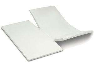 8719002203556 - Spannbettlaken CINDERELLA Satin Split Sundays Laken Gr B L 200 cm x 220 cm 1 St Satin 15 cm 200 x 220 cm weiß (ivory) Spannbettlaken für Topper bis 15 cm Höhe