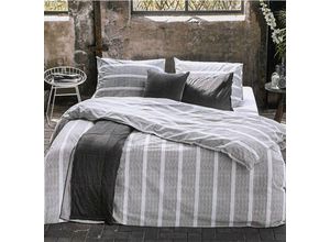 8719023382643 - Bettwäsche 2-tlg Bettbezug Set 135x200cm + 80x80cm - Stripe Along - Schlafkomfort Bettgarnitur mit Reißverschluss Baumwolle - Stripe Along