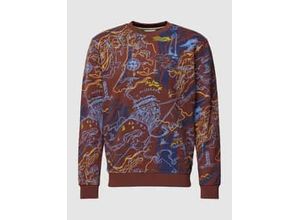 8719027730174 - Sweatshirt mit Allover-Muster