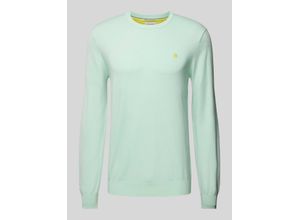 8719027810074 - SCOTCH & SODA Sweatshirt Stickerei für Herren türkis XL