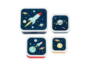 8719033869875 - Snackbox SPACE 4er-Set in blau