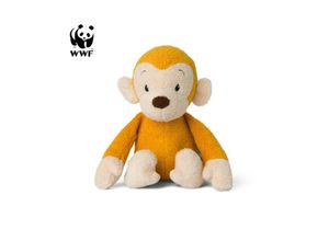 8719066004564 - Cub Club - Mago das Äffchen (gelb 22cm) mit Quietscher Kuscheltier Stofftier für Kleinkinder