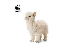 8719066006308 - Plüschtier Alpaka (31cm weiß) lebensecht Kuscheltier Stofftier Alpaca Kamel Südamerika