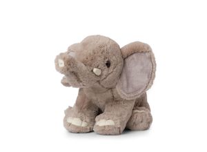 8719066011012 - - ECO Plüschtier - Elefant (23cm) lebensecht Kuscheltier Stofftier Plüschfigur