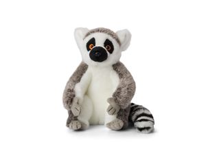 8719066011067 - - Plüschtier - Lemur (23cm) lebensecht Kuscheltier Stofftier Plüschfigur