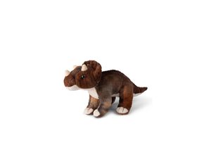 8719066011838 - - Plüschtier - Triceratops (15cm) lebensecht Kuscheltier Stofftier Plüschfigur