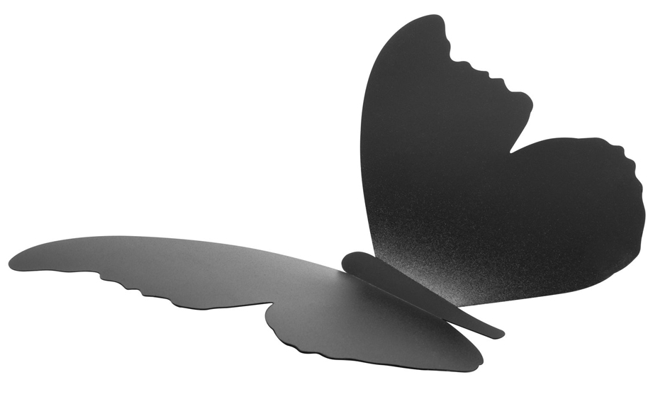 8719075287576 - 3D-Wand-Kreidetafeln BUTTERFLY schwarz