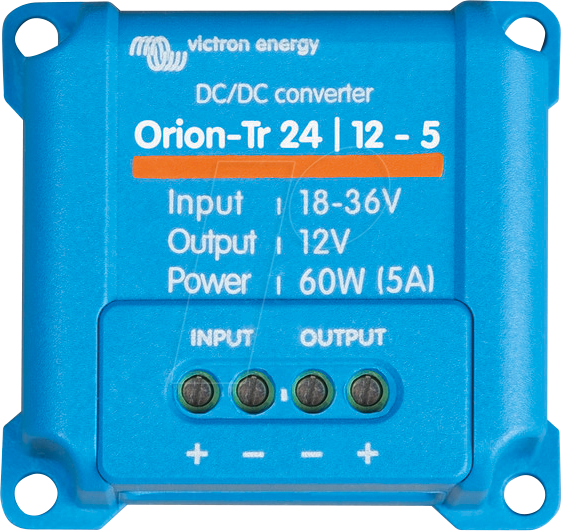 8719076022848 - Victron - Orion-Tr 0% MwSt §12 iii UstG 24 12-5 (60W) dc-dc Ladegerät für Blei- und Lithium Akkus 8719076022848 - Victron - Orion-Tr 0% MwSt §12 iii UstG 24 12-5 (60W) dc-dc Ladegerät für Blei- und Lithium Akkus