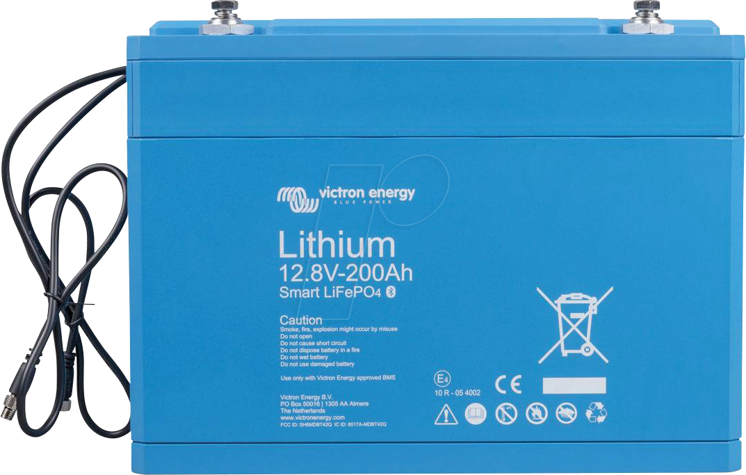 8719076045526 - Smart BAT512120610 Solarakku 128 V 200 Ah LiFePO 4 (B x H x T) 321 x 238 x 152 mm M8-Schraubanschluss 8719076045526 - Smart BAT512120610 Solarakku 128 V 200 Ah LiFePO 4 (B x H x T) 321 x 238 x 152 mm M8-Schraubanschluss
