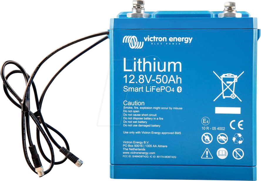 8719076051633 - Victron - Energy 128V 50Ah Smart LiFePO4 Lithium Batterie 8719076051633 - Victron - Energy 128V 50Ah Smart LiFePO4 Lithium Batterie