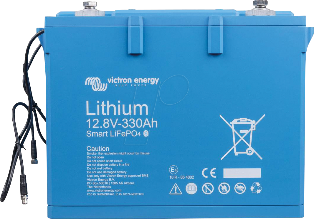 8719076054849 - Victron - Energy 128V 330Ah Smart LiFePO4 Lithium Batterie