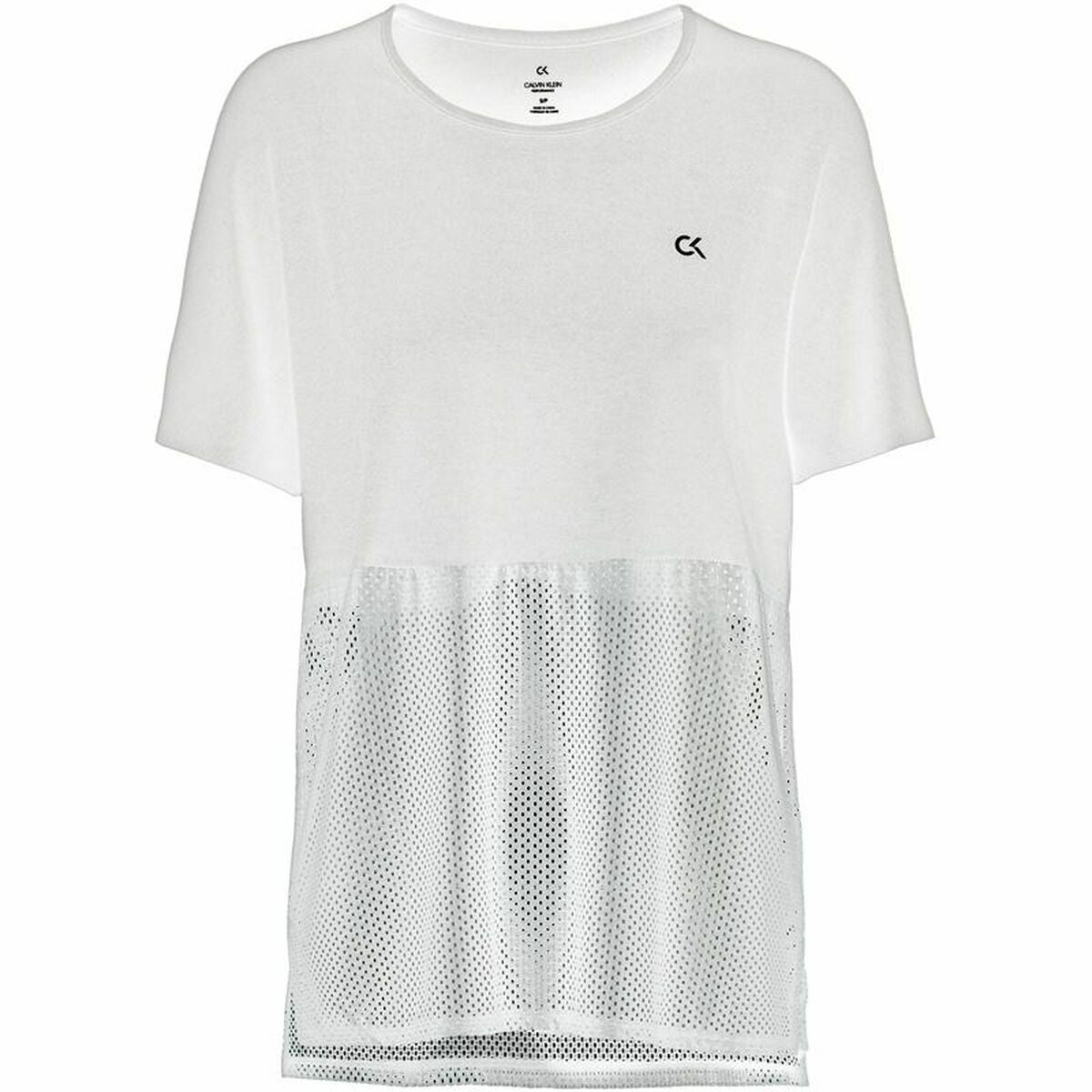 8719115725082 - Damen Kurzarm-T-Shirt Tank Weiß 8719115725082 - Damen Kurzarm-T-Shirt Tank Weiß