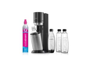 8719128118949 - SodaStream DUO Wassersprudler Vorteils-Pack Titan mit 4 Flaschen