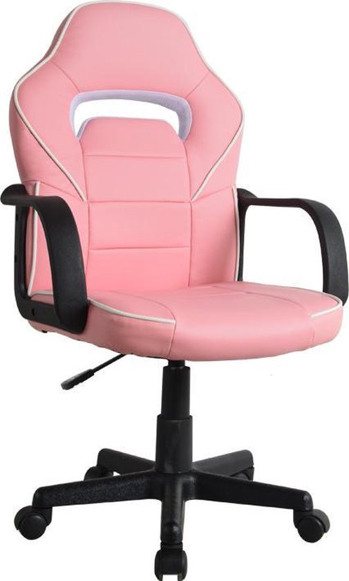 8719128191171 - - Rosa höhenverstellbarer Gaming-Stuhl - 102-112x57x45cm