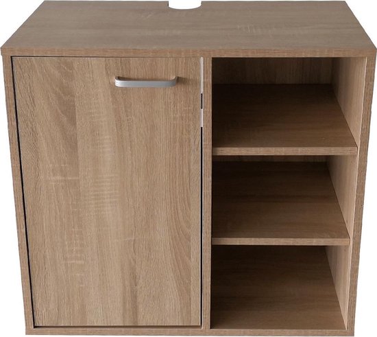 8719128193076 - Waschtischunterschrank - Badmöbel - braun