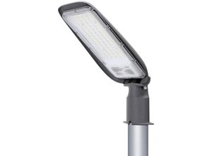 8719138080496 - Aigostar - LED-Straßenleuchte50W 4500LM naturweiß LED-Außenleuchten 6500K IP65 wasserdicht IK08 LED-Parkplatzleuchte für Schulstraße Parkplatz