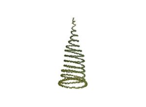 8719152234769 - - Leuchtender grüner Spiral-Weihnachtsbaum zum Hängen dimmbar 97 cm