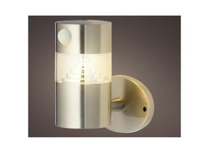 8719152333783 - E3 71241 Luz Solar De Pared Inox 15-150Lm Luz Calida Ø12X16Cm Lumineo