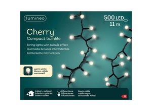 8719152354788 - - Garland Cherry Compact blinkt im Freien 1100cm 500led warmes Licht