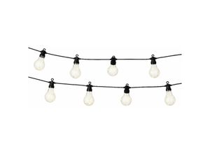 8719152357383 - Vintage Glühbirnengirlande für den Außenbereich 145 m 20 LEDs IP44 warmes Licht