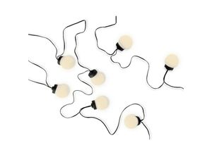 8719152389988 - Iperbriko - Weihnachtsbeleuchtung 20 LEDs warmweiß 950 cm schwarzer Draht